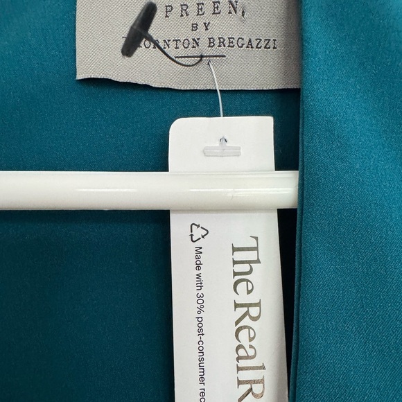 Preen by Thornton Bregazzi Dress teal green M - Picture 7 of 10